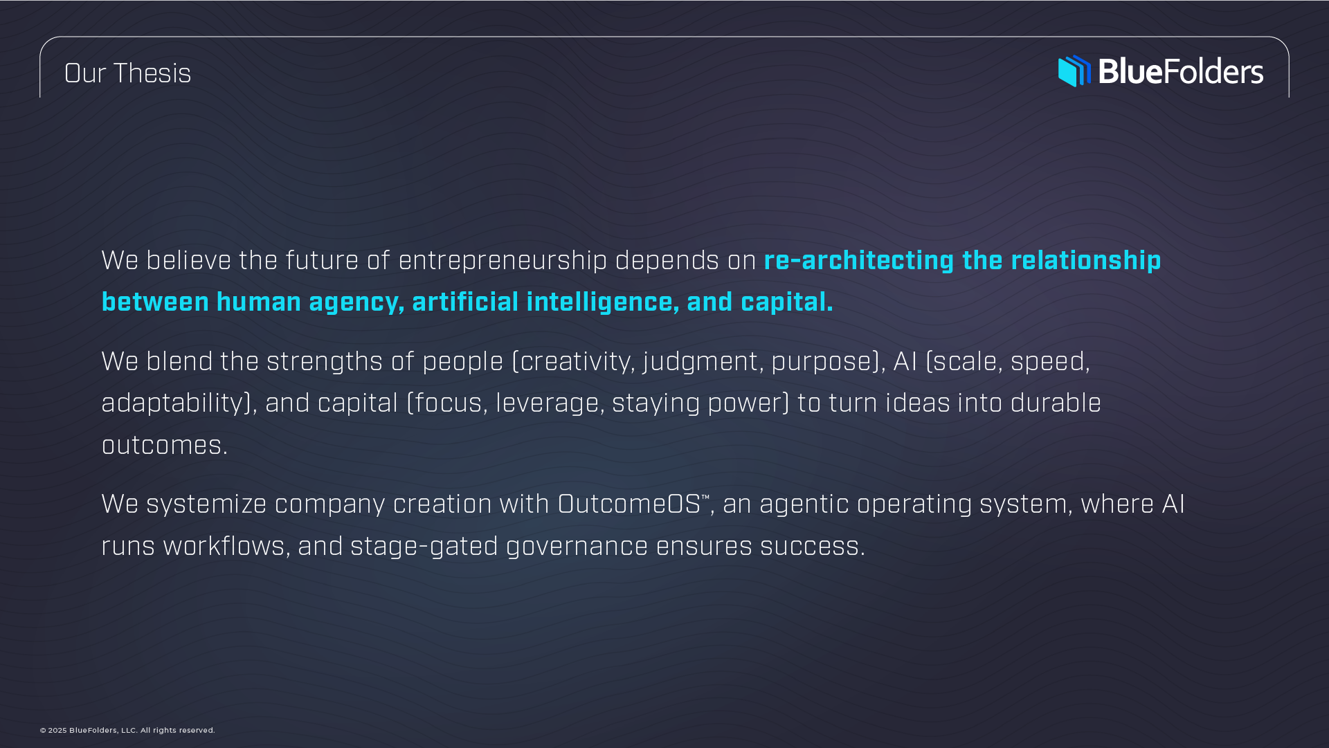 The Future of Entrepreneurship